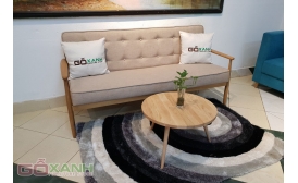 Ghế sofa gỗ hiện đại đơn giản