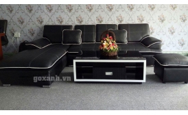 Bộ sofa màu đen