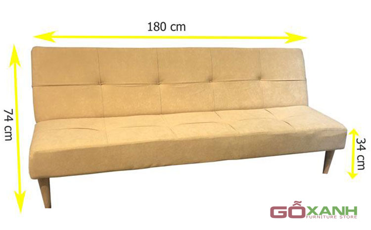 Bộ ghế sofa bed giá rẻ tại tphcm/ Sofa giường size nhỏ 4