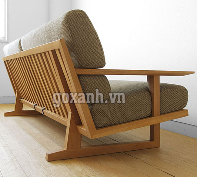 Ghế sofa băng gỗ bọc nệm chất lượng cao 3