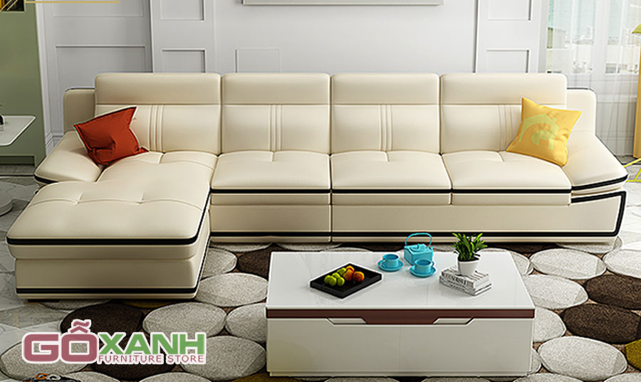Ghế sofa góc kiểu Hàn Quốc, đóng ghế sofa cao cấp giá rẻ 1
