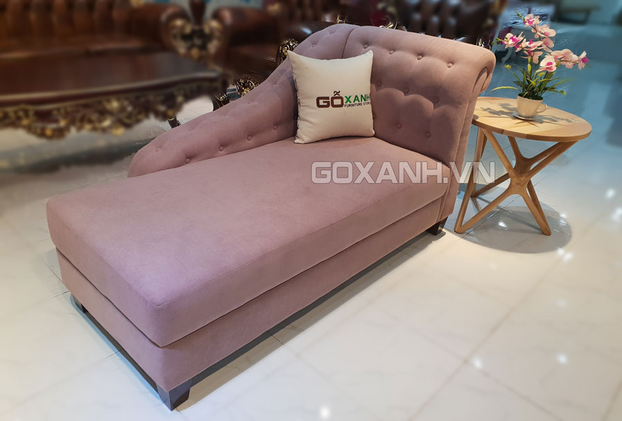 Sofa thư giãn màu tím chất lượng / sofa relax thư giãn cho phòng ngủ 3