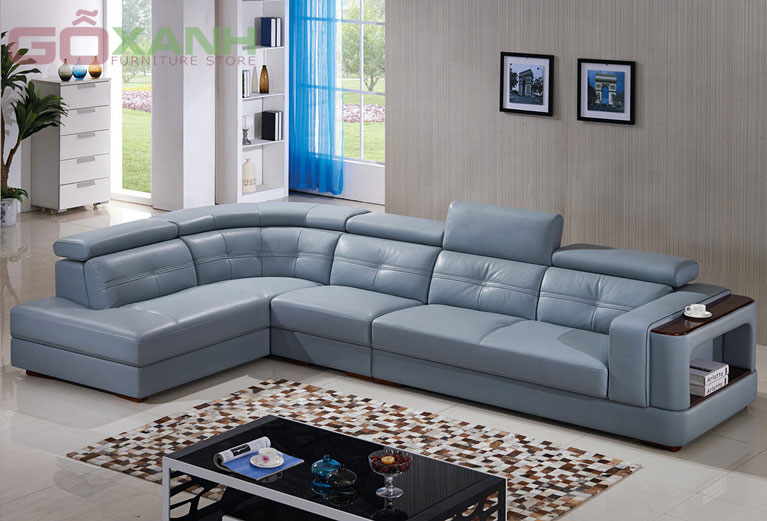 Cách chọn mua sofa góc phù hợp với không gian phòng khách 1