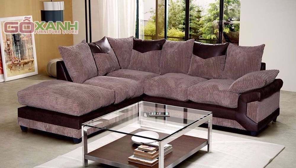 Sofa vải - Sự lựa chọn hàng đầu của các hộ gia đình 3