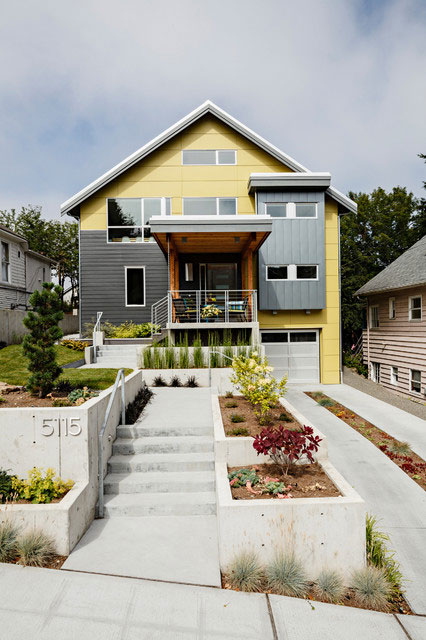 Tạo điểm nhấn màu vàng ấn tượng cho mặt tiền ngôi nhà của bạn 3